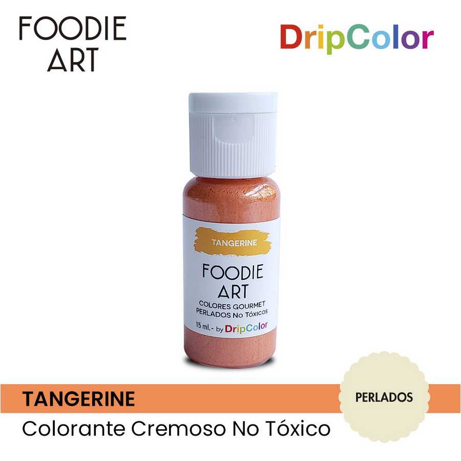 Colorante Crema Tangerine "Foodie Art" 15 ml