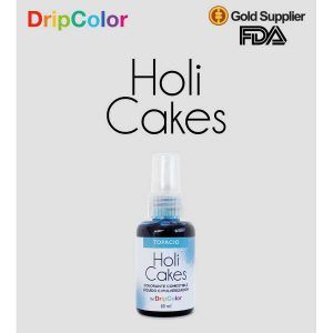Colorante Liquido con Atomizador Topacio «Holi Cakes» 60ml
