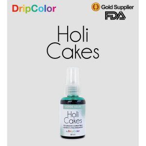 Colorante Liquido con Atomizador Verde Agua «Holi Cakes» 60ml