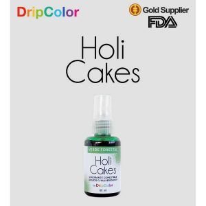 Colorante Liquido con Atomizador Verde Forestal «Holi Cakes» 60ml