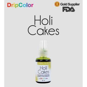 Colorante Liquido con Atomizador Verde Palta «Holi Cakes» 60ml