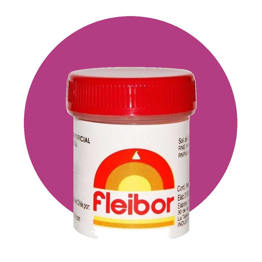 Colorante en pasta Violeta Lila "Fleibor" x15g