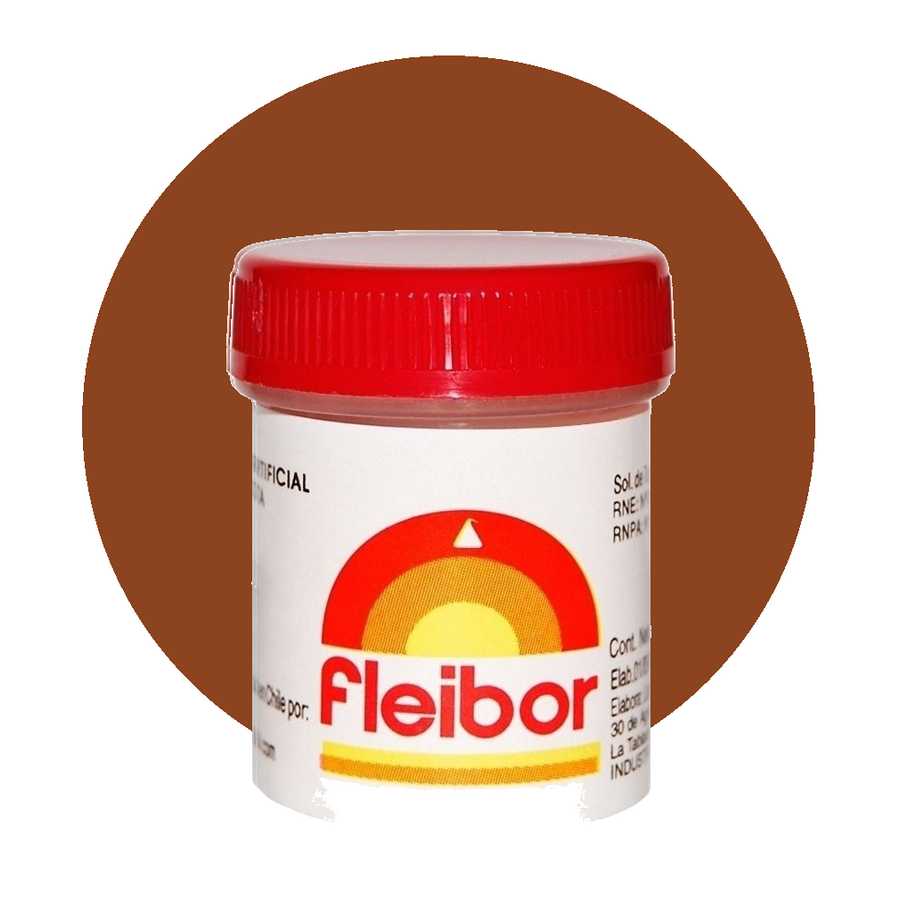 Colorante en pasta Marron P "Fleibor" x15g