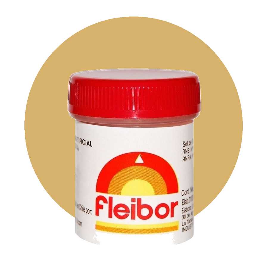 Colorante en pasta Marron B "Fleibor" x15g