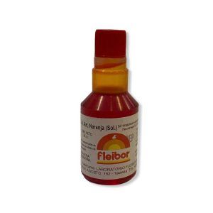 Colorante Liquido Naranja «Fleibor» 30 cc