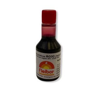 Colorante Liquido Rojo «Fleibor» 30 cc