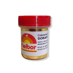 Colorante en polvo Dorado «Fleibor» x 4 g