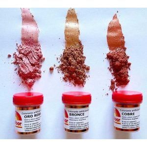 Colorante en Polvo Bronce comestible «Fleibor» x 4 g