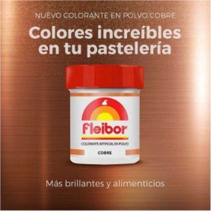 Colorante en Polvo Cobre comestible «Fleibor» x 4 g
