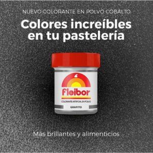 Colorante en Polvo Grafito comestible «Fleibor» x 4 g