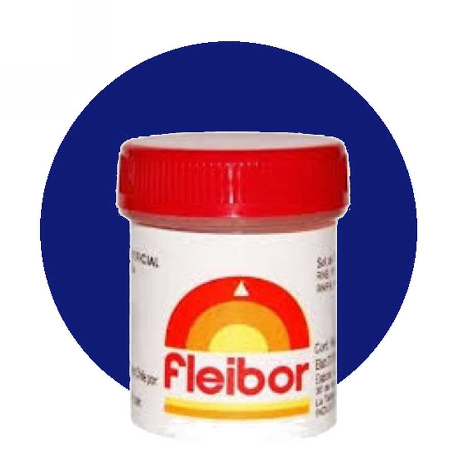 Iluminador en Polvo Azul comestible "Fleibor" x 3 g