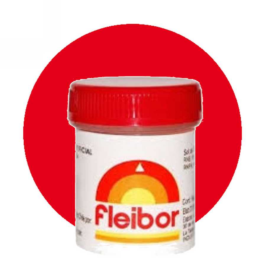 Iluminador en Polvo Rojo comestible "Fleibor" x 3 g