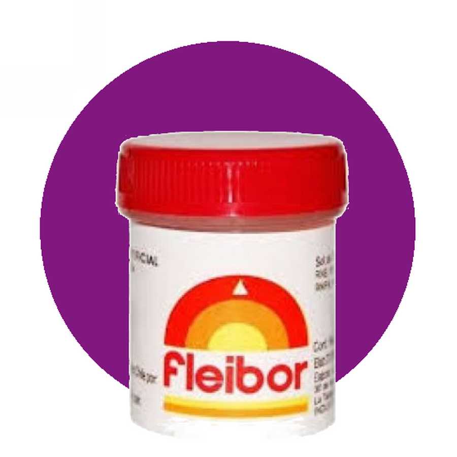 Iluminador en Polvo Violeta comestible "Fleibor" x 3 g