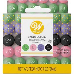 Colorantes Liposolubles en Gel Jardin (Ver-Rosa-Viol-Neg) «Wilton» 4×28 g