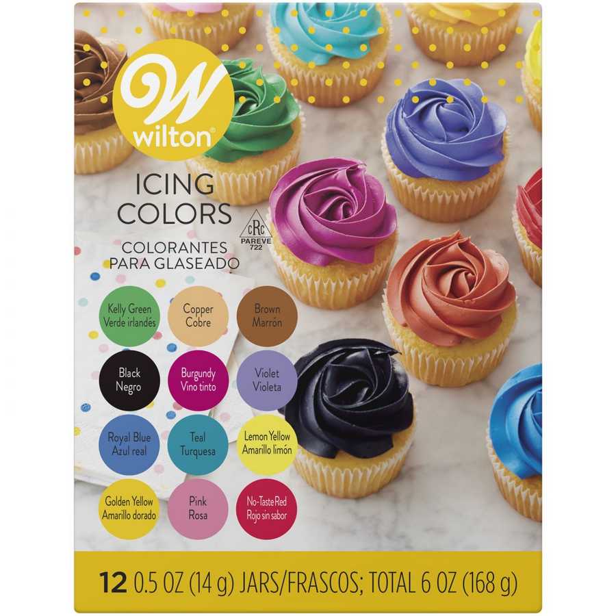 Colorante en Gel Set Surtidos "Wilton" 12x14 g