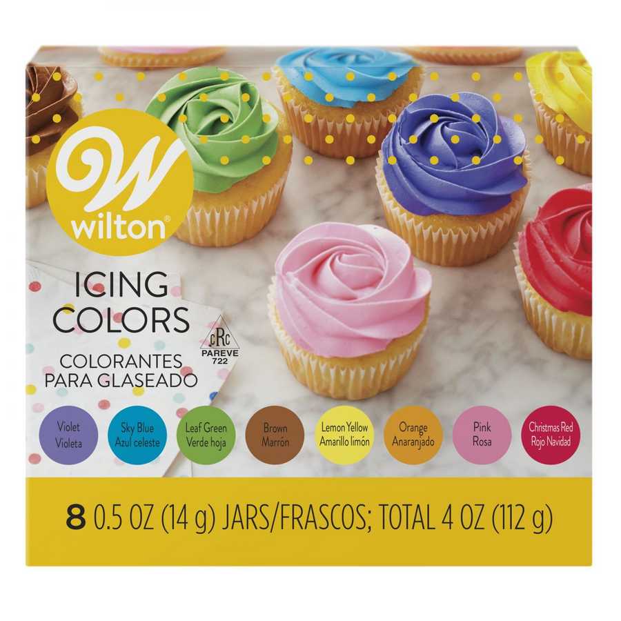 Colorante en Gel Set Surtidos "Wilton" 8x14 g