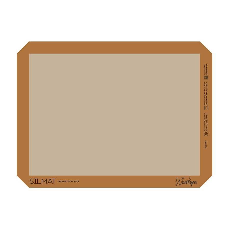 Placa de silicona antiadherente SilMat Medium 40x30 cm "Whiskspro"