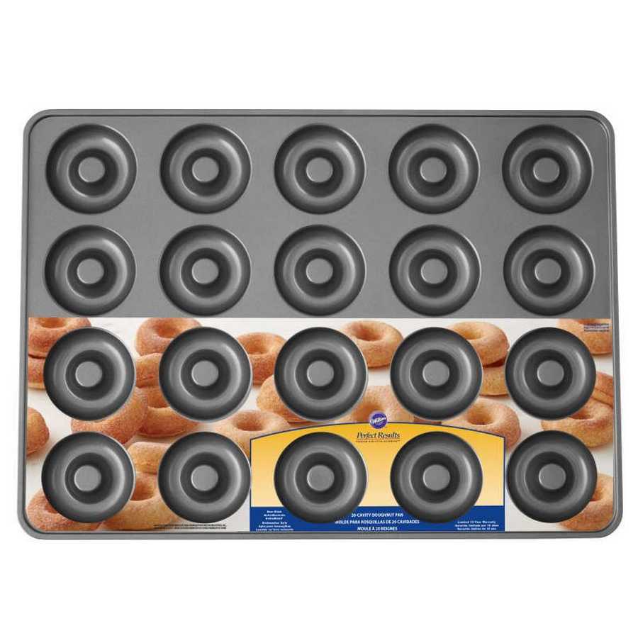 Molde Donas Mega Perfect Results "Wilton"x 20 Cav (8.6cmx2.4cm)