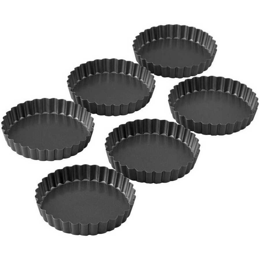 Molde Tartera mini desmontable 6unid x 10cm "Wilton" - Imagen 2