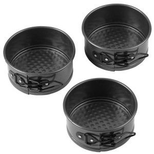 Molde Torta mini Desmoldable 3 unid x 10cm «Wilton»