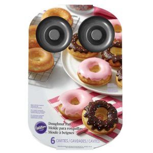 Molde Donas Estandar «Wilton» x6 Cav (8.3cmx1.9cm)