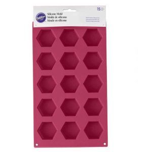 Molde Bombones Y Gomitas Hexagonos «Wilton»