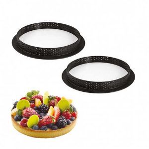 Cintura Perforada x 2 Tarte Ring Round 150mm «Silikomart»