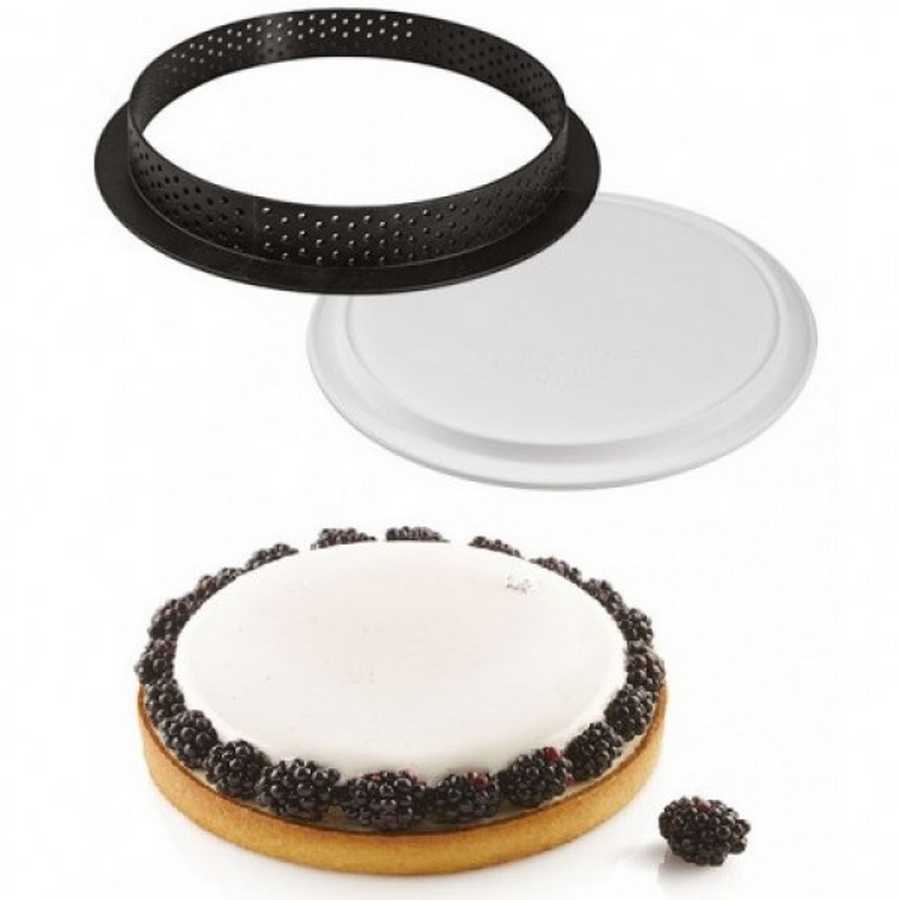 Molde Silicona Kit Tarte Ring 250 Round "Silikomart"