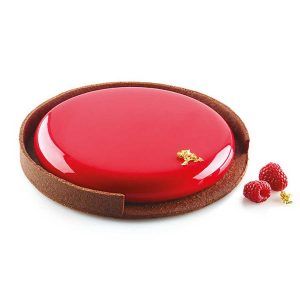 Molde Kit Tarte Ring Round Ø190 – Set Silicone «Silikomart»