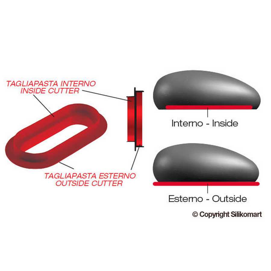 Molde Silicona Pillow 80 "Silikomart" - Imagen 3