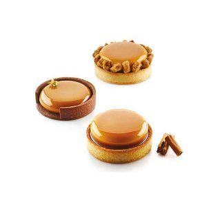 Molde Silicona Kit Tarte Ring Round 80 «Silikomart»
