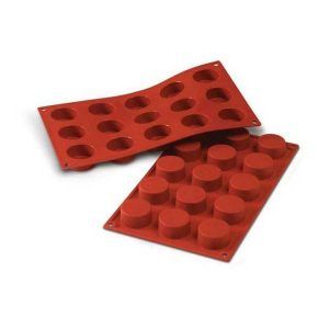 Molde Silicona SF027 Cylinders Petits-Fours «Silikomart»