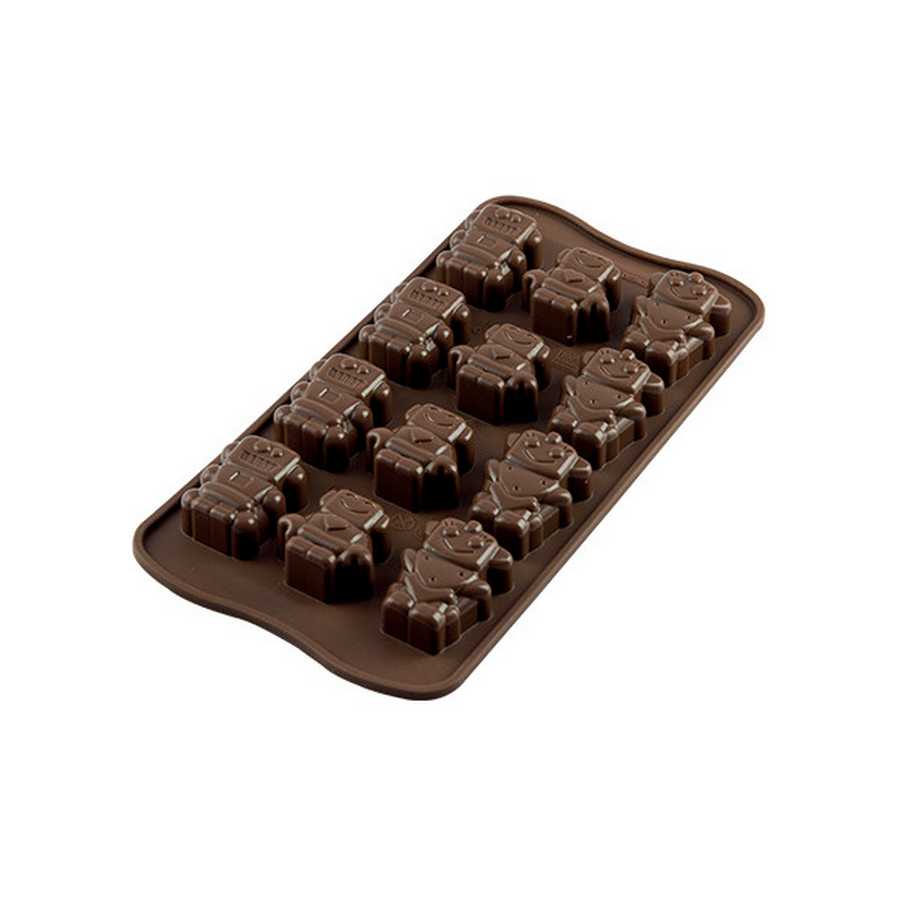Molde Silicona SCG18 Robochoc "Silikomart" - Imagen 2