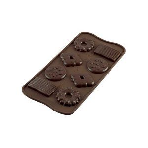 Molde Silicona SCG25 Choco Biscuit «Silikomart»