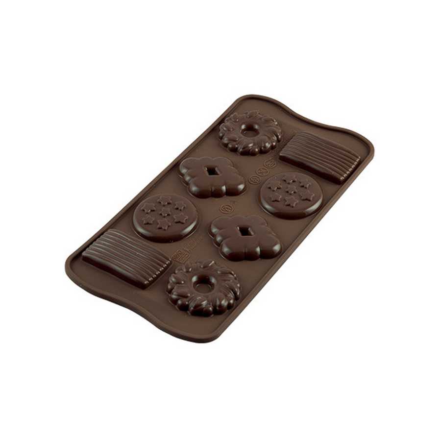 Molde Silicona SCG25 Choco Biscuit "Silikomart" - Imagen 2