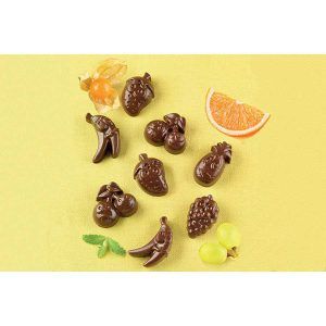 Molde Silicona SCG32 Choco Fruits «Silikomart»