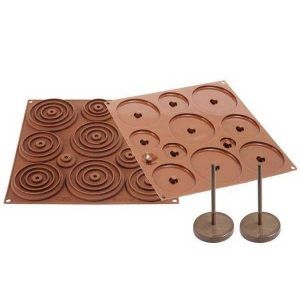 Molde Silicona C3D 02 3D Egg Choc «Silikomart»