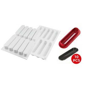 Molde Silicona Fashion Eclair 80 «Silikomart»