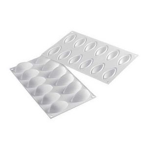 Molde Silicona Quenelle 24 «Silikomart»