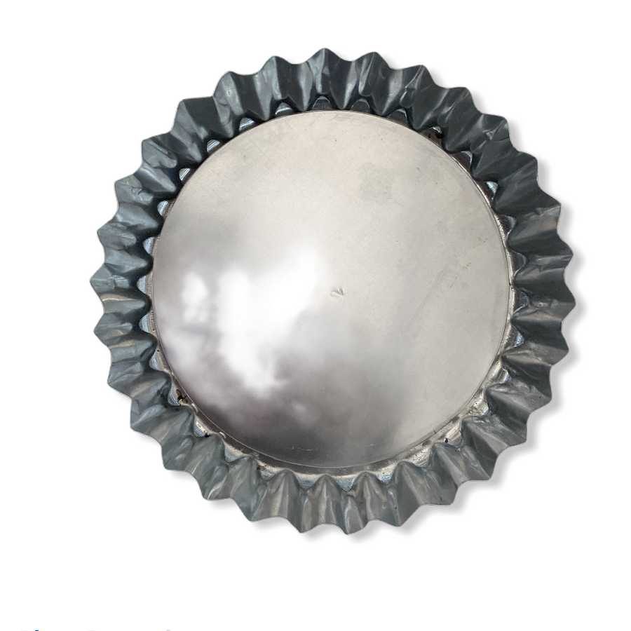 Molde Tartera rizado grande aluminio defondable Nº2 "MDA"