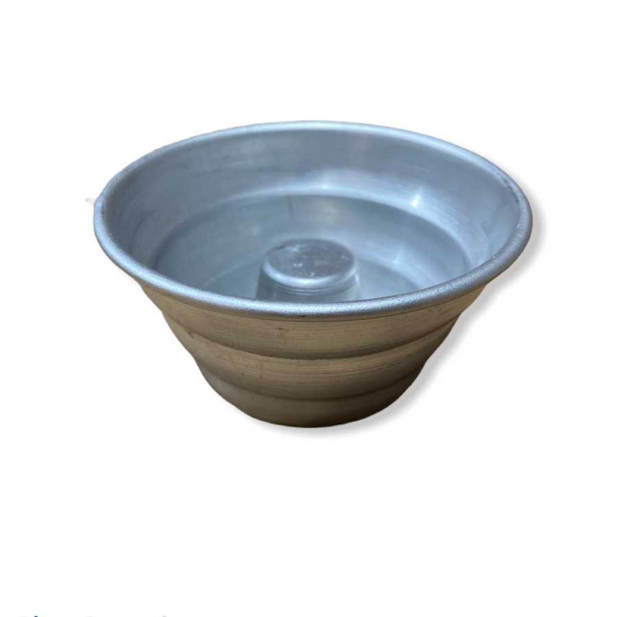 Molde flanerita con tubo central aluminio "MDA"