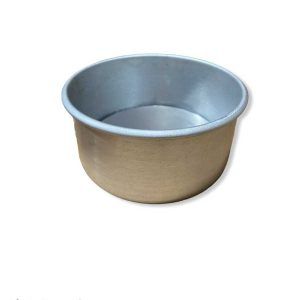 Molde Tortera Redonda Defondable 14×6.5 cm Aluminio «MDA»