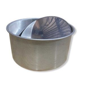 Molde Tortera Redonda Defondable 22×11 cm Aluminio «MDA»