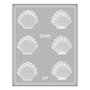 Molde Placa 237 Ostras x 6 «Parpen»