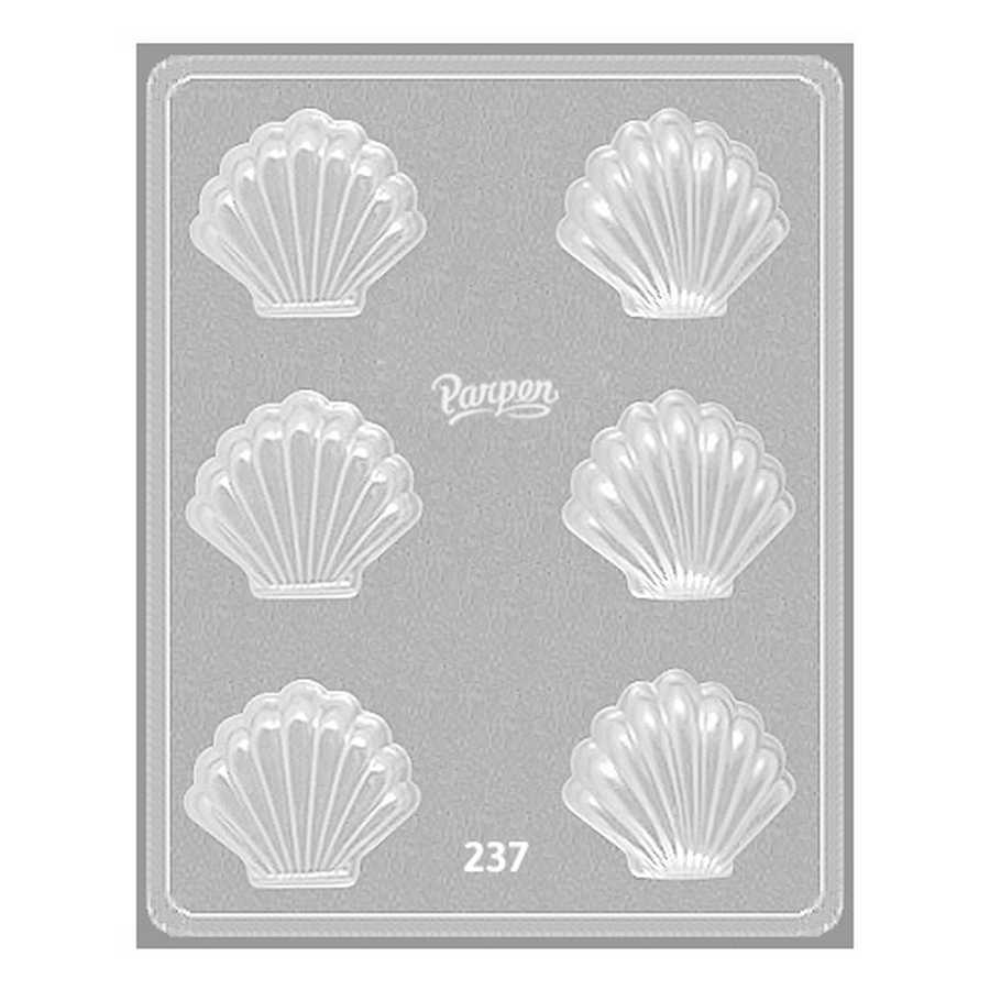 Molde Placa 237 Ostras x 6 "Parpen" - Imagen 2