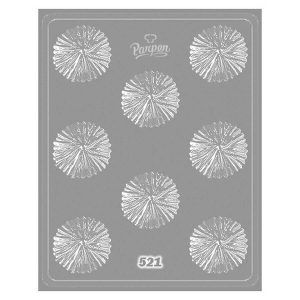 Molde Placa 521 Copos Estriados «Parpen»