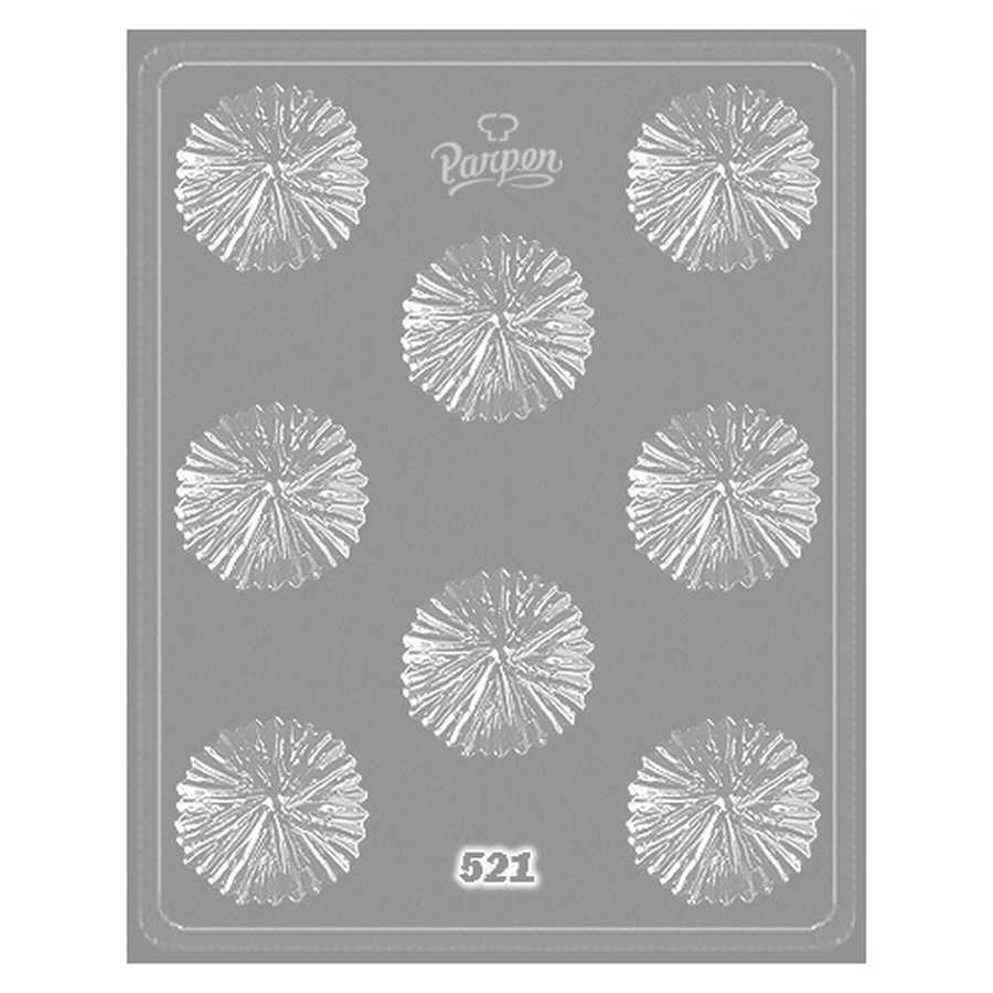 Molde Placa 521 Copos Estriados "Parpen" - Imagen 2