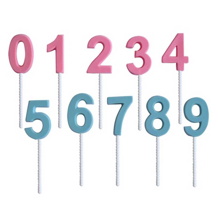Molde Set Placa x 2 Numeros 0 al 9 "Parpen" - Imagen 3