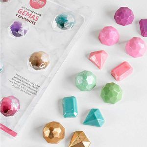 Molde Set Placa x 2 Bombones y Diamantes «Parpen»