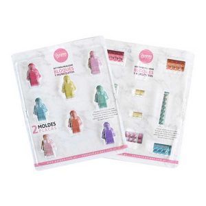 Molde Set Placa x 2 Bloques y Muñequitos «Parpen»